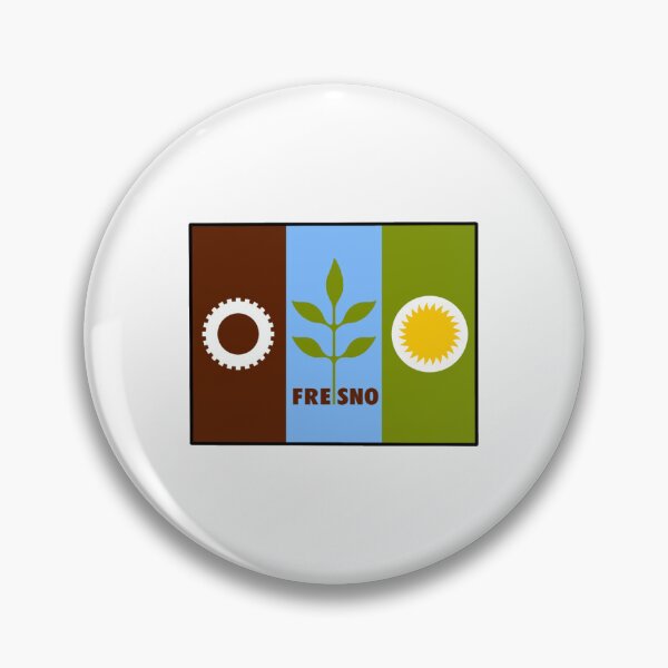 Item preview, Fresno California Flag designed and sold by delmarvastickers.