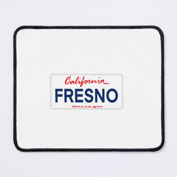 Item preview, Fresno License Plate designed and sold by delmarvastickers.