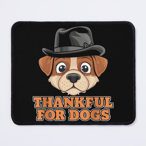 Item preview, Thankful for Dogs Adorable Thanksgiving Dog designed and sold by Quirky Shirts.