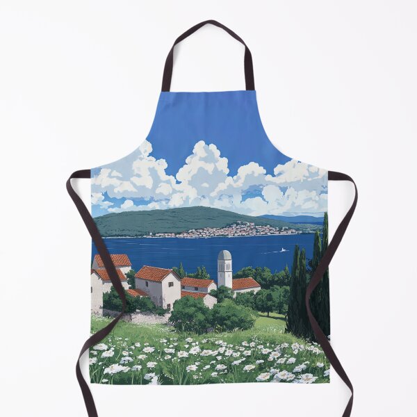 Item preview, Croatia landscape | Anime style designed and sold by ComicsFactory.