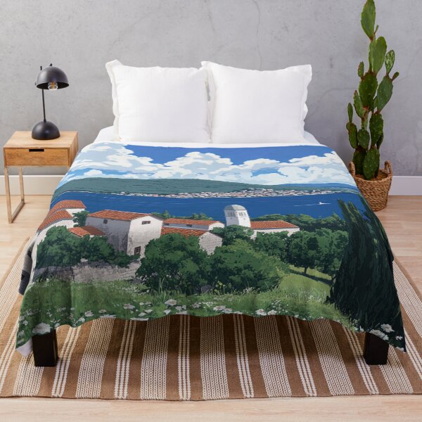 Item preview, Croatia landscape | Anime style designed and sold by ComicsFactory.