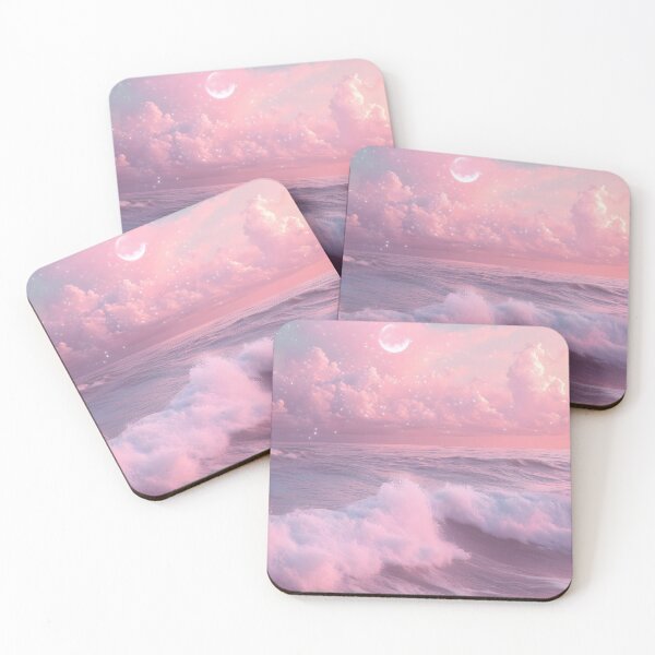 Item preview, Pastel Seascape Art designed and sold by DreamyArtDesign.