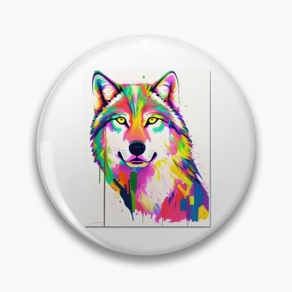 Item preview, Abstract Wolf Sticker designed and sold by PetSafari.