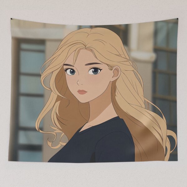 Item preview, Croatian woman, portrait | Anime style designed and sold by ComicsFactory.