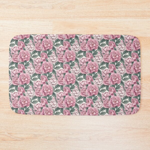 Item preview, pink peony floral print designed and sold by taylaphotos.