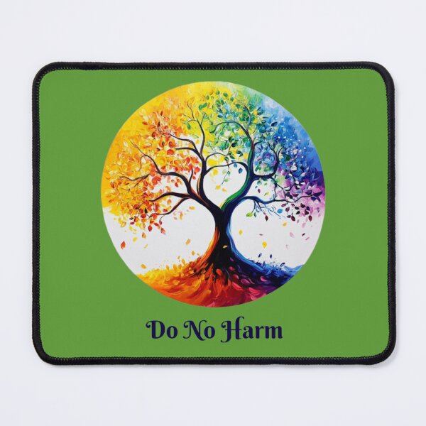 Item preview, Do No Harm - Tree of Life designed and sold by UglyMandalas.