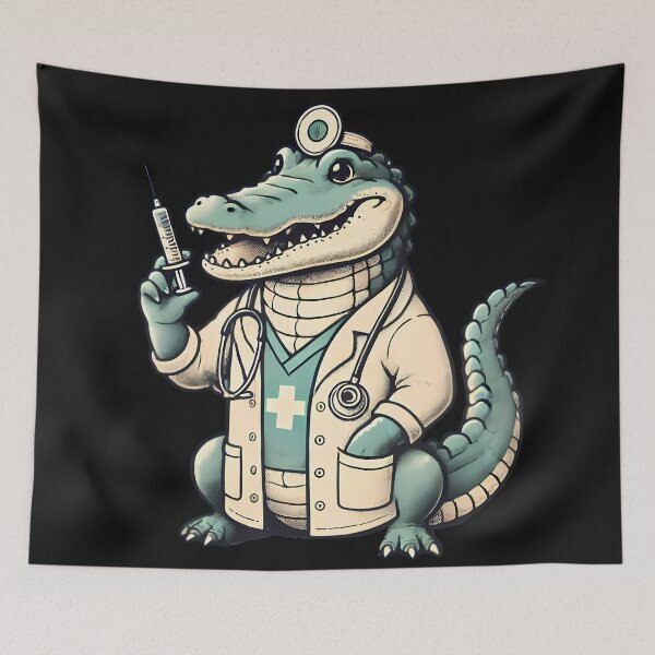 Item preview, Gator MD: The Reptile Medic. designed and sold by Linework Studio.