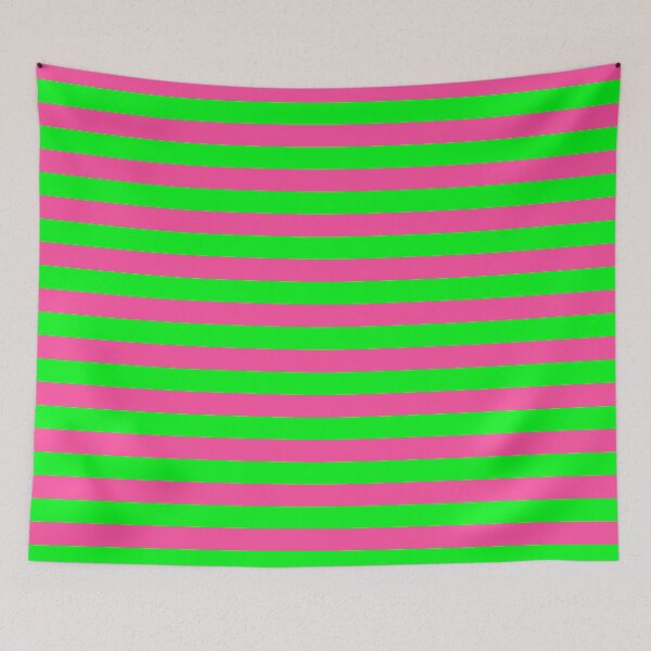 Item preview, Pink Green Stripes designed and sold by PatternTitan.