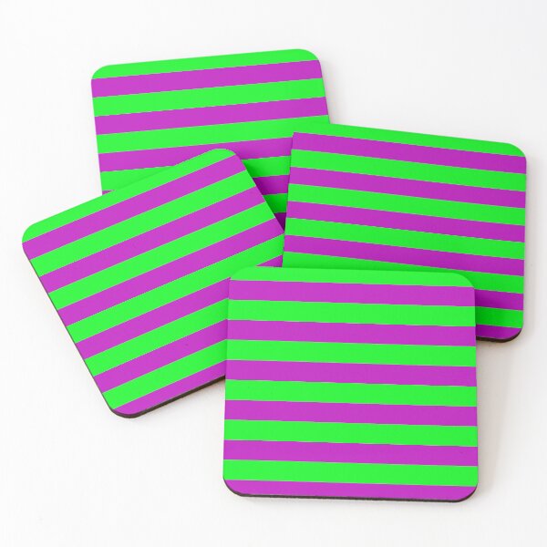 Item preview, Purple Green Stripes designed and sold by PatternTitan.