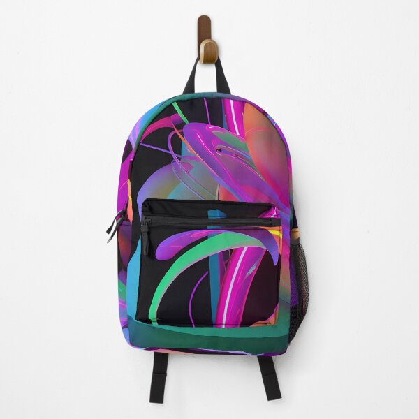 Item preview, “Neon Translucent Abstract Shapes in 3D Studio Lighting” designed and sold by Art-Vortex-fr.