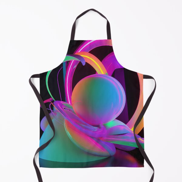 Item preview, “Neon Translucent Abstract Shapes in 3D Studio Lighting” designed and sold by Art-Vortex-fr.