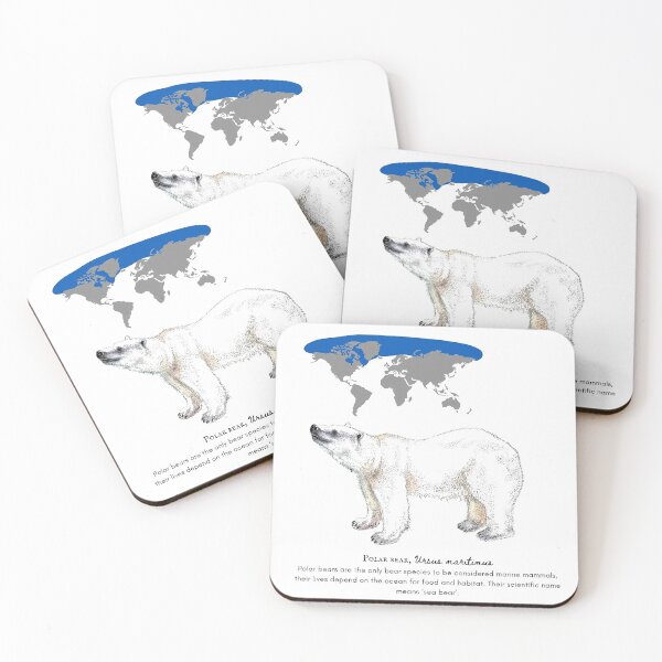 Item preview, Polar Bear Ursus Maritimus  designed and sold by AzalaiBubbles.