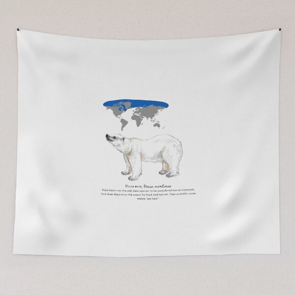Item preview, Polar Bear Ursus Maritimus  designed and sold by AzalaiBubbles.