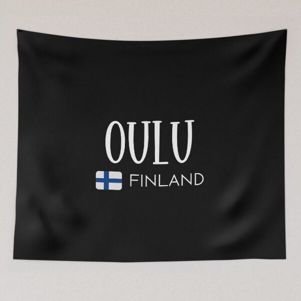 Aperçu de l'œuvre Oulu - Finlande créée et vendue par StudioRedKoala.