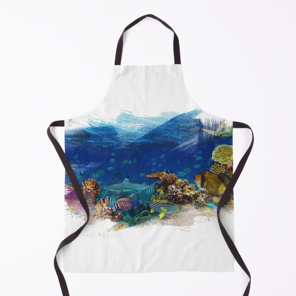 Item preview, watercolor paintings, landscape pictures Simulate a location,Ningaloo Reef,Western Australia designed and sold by metedigiart.
