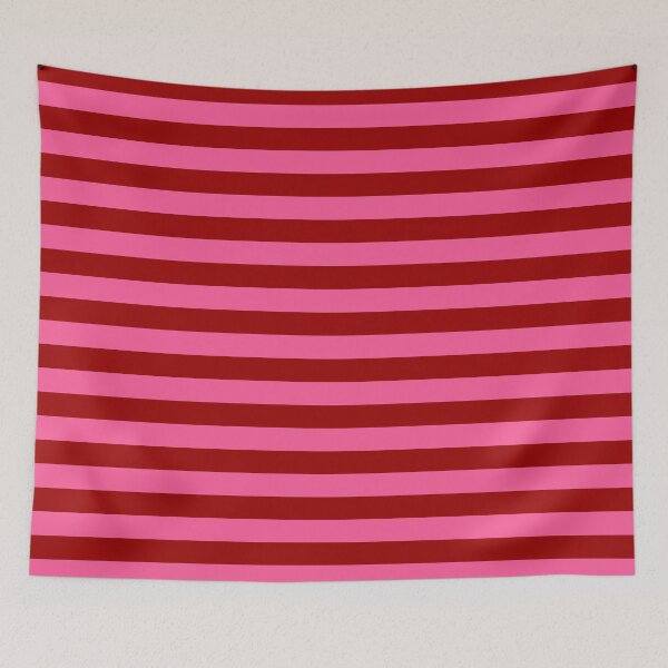 Item preview, Pink and Maroon Red Stripes designed and sold by PatternTitan.
