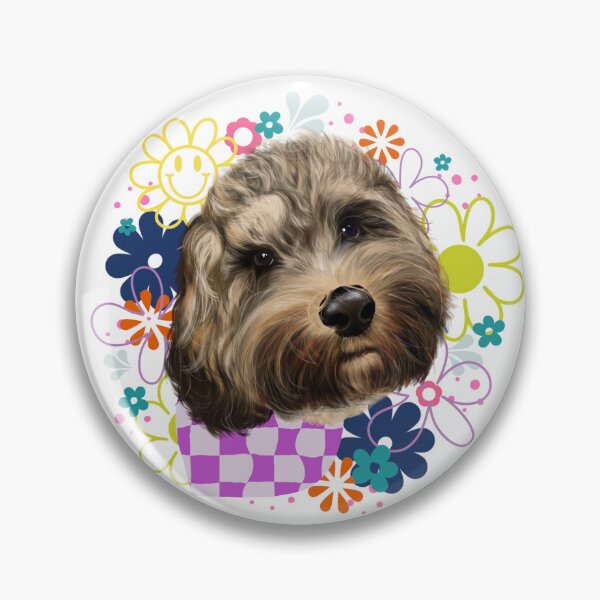 Item preview, Cockapoo illustration, Cute Cockapoo, Groovy Cockapoo Art designed and sold by CEB1700.