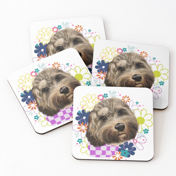 Item preview, Cockapoo illustration, Cute Cockapoo, Groovy Cockapoo Art designed and sold by CEB1700.