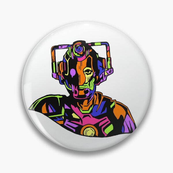 Item preview, Sci-Fi Villain Lone Cyberman Delete  designed and sold by LittleGreenNerd.