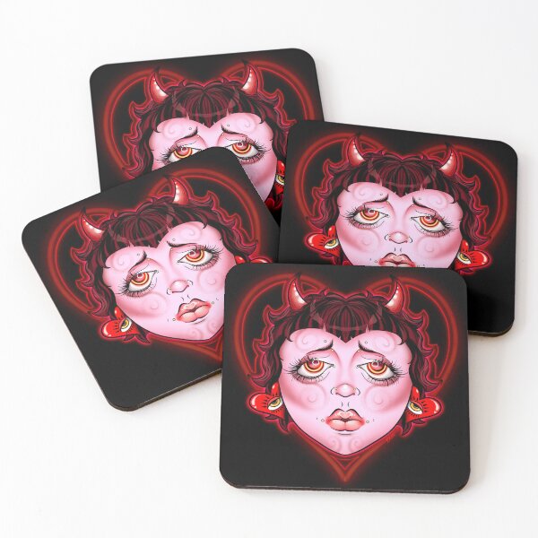Item preview, Devil Doll Head designed and sold by vindella.