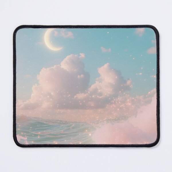 Item preview, Pastel Foamy Sea Waves Art designed and sold by DreamyArtDesign.