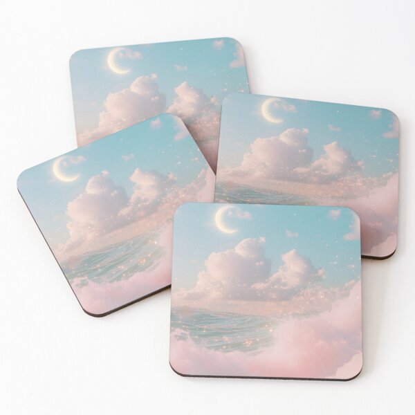 Item preview, Pastel Foamy Sea Waves Art designed and sold by DreamyArtDesign.