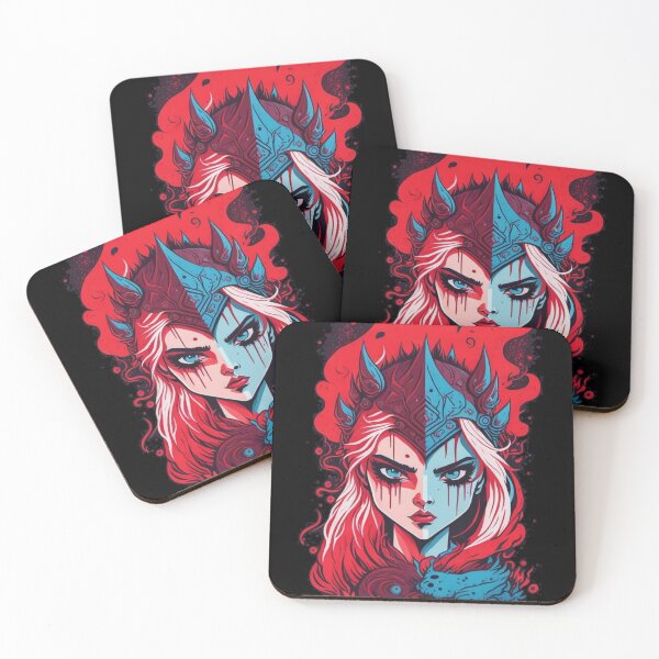 Item preview, Red Girl Viking designed and sold by TondoMeander.