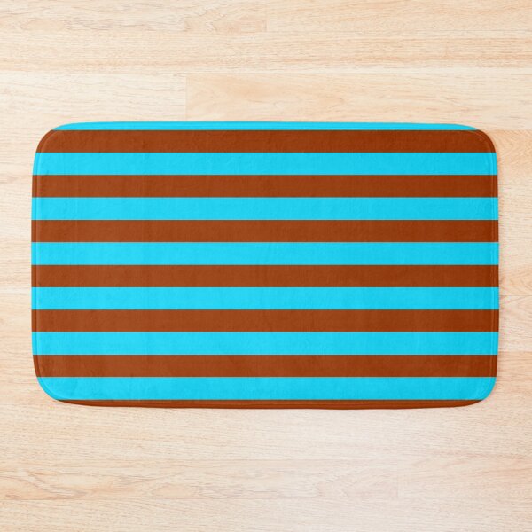 Item preview, Blue Brown Stripes designed and sold by PatternTitan.