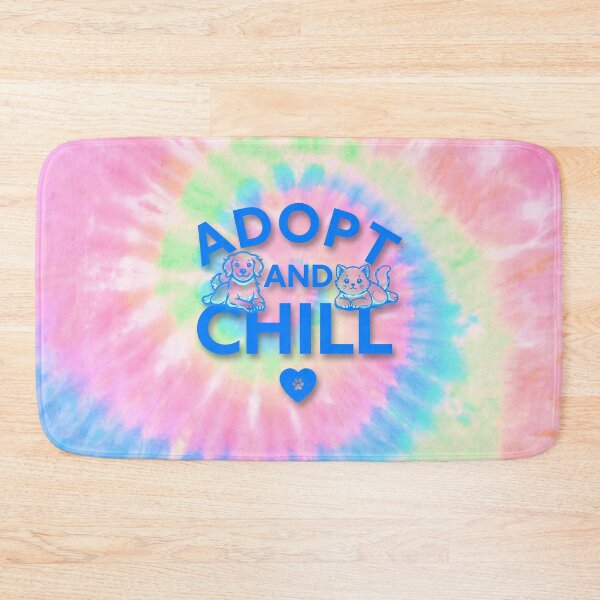 Item preview, Adopt and Chill Pastel Tie Dye designed and sold by TammySwarek.