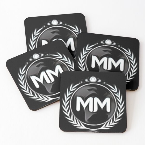 Item preview, MM initials designed and sold by AlexAlekstra.