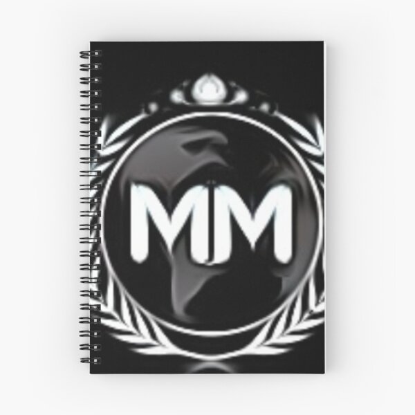 Item preview, MM initials designed and sold by AlexAlekstra.