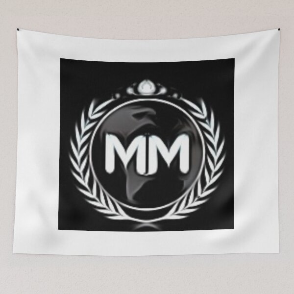 Item preview, MM initials designed and sold by AlexAlekstra.