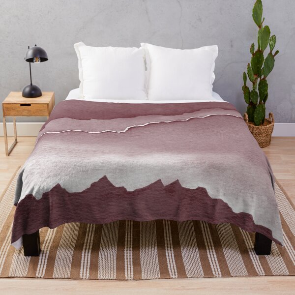 Item preview, Desert Sunset Abstract Watercolor Painting - Wine + Snow designed and sold by Irene Estelle.