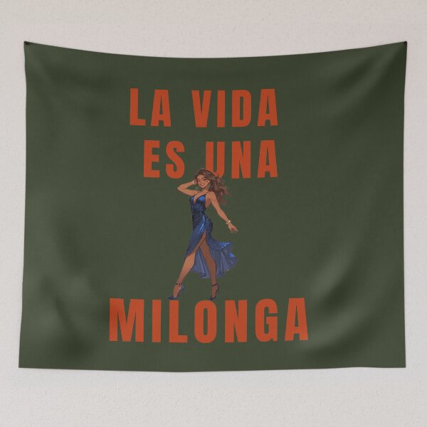 Item preview, LIFE IS A MILONGA, TANGO LOVERS designed and sold by La Loca.