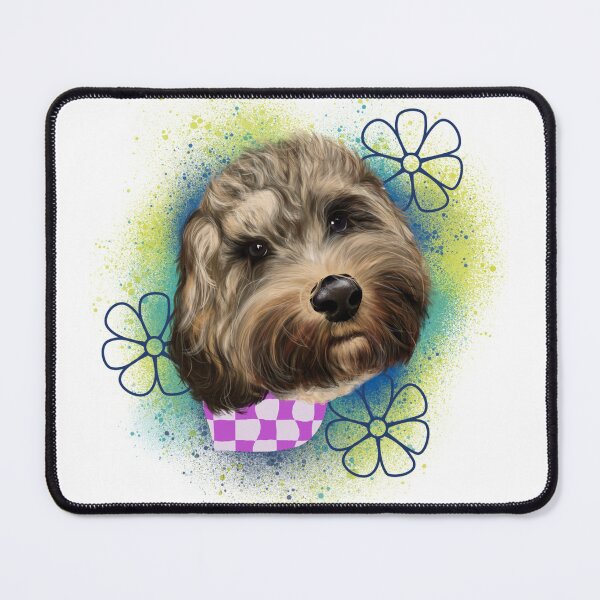 Item preview, Cockapoo illustration, Cute Cockapoo, Groovy Cockapoo Art designed and sold by CEB1700.