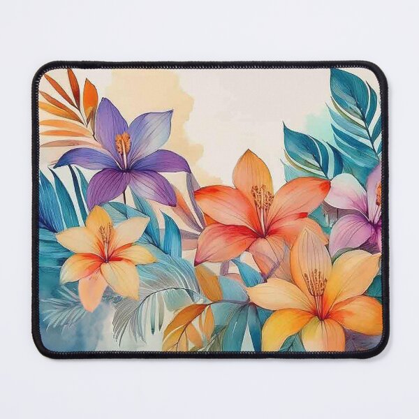 Item preview, Vintage Hawaiian Florals Collection: Hibiscus Garden designed and sold by J Marielle Designs.