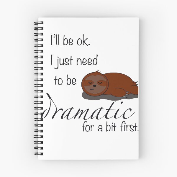 Item preview, Dramatic Sloth designed and sold by UnhrriedTrsrs.