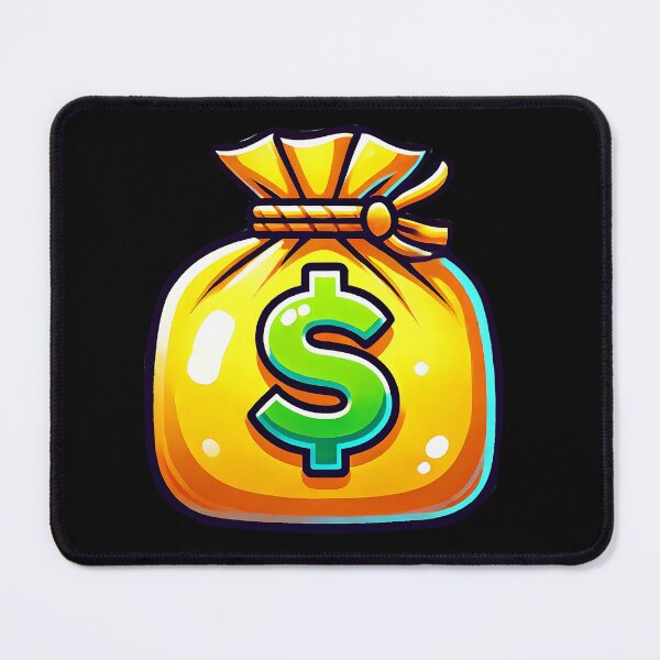 Item preview, Square Moneybag Icon Symbol | Sack Full of Money  designed and sold by Zuriel Hargrove.
