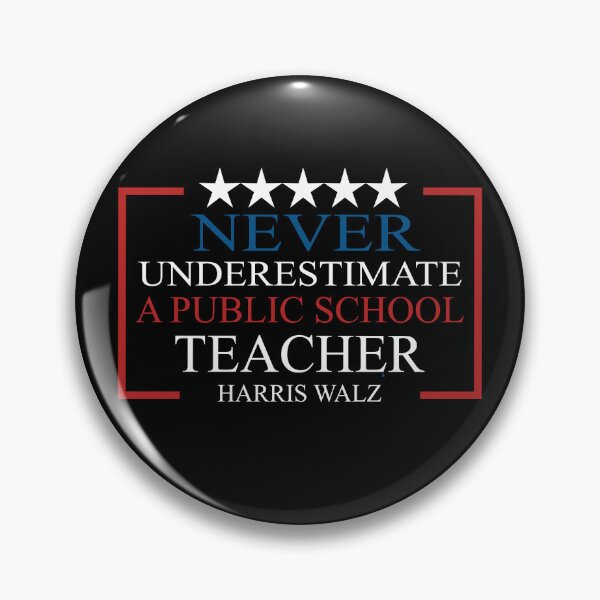 Item preview, Never Underestimate A Public School Teacher Harris Waltz designed and sold by AxelBrook.
