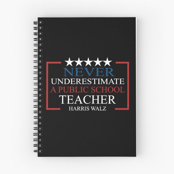 Item preview, Never Underestimate A Public School Teacher Harris Waltz designed and sold by AxelBrook.