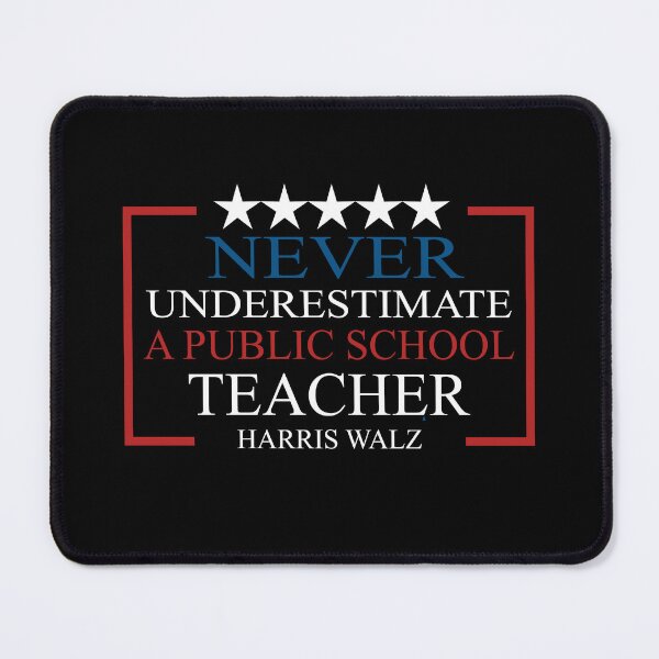 Item preview, Never Underestimate A Public School Teacher Harris Waltz designed and sold by AxelBrook.