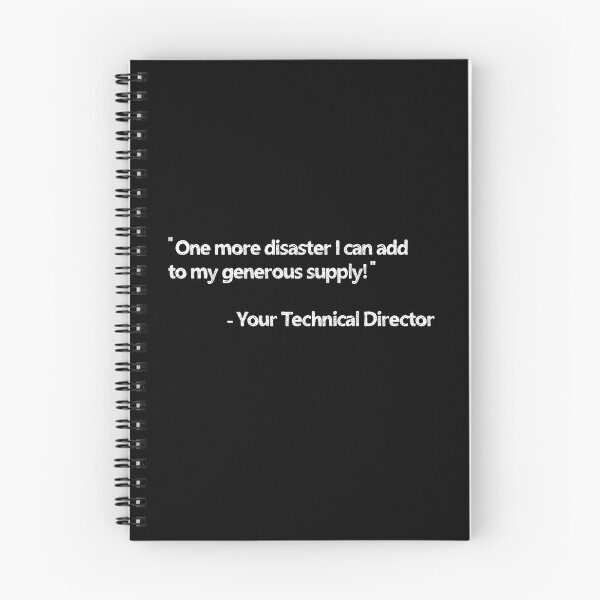 Item preview, Love, Your Technical Director designed and sold by Theatre Thoughts.