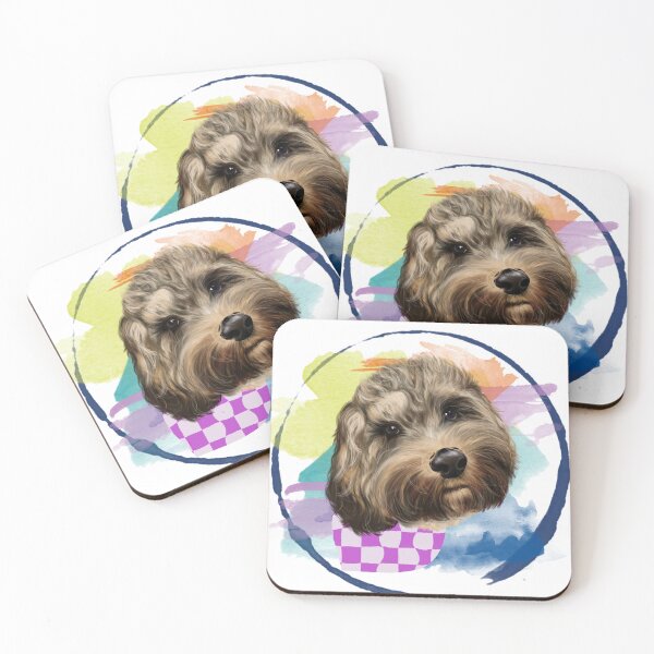 Item preview, Cockapoo illustration, Cute Cockapoo, Groovy Cockapoo Art designed and sold by CEB1700.