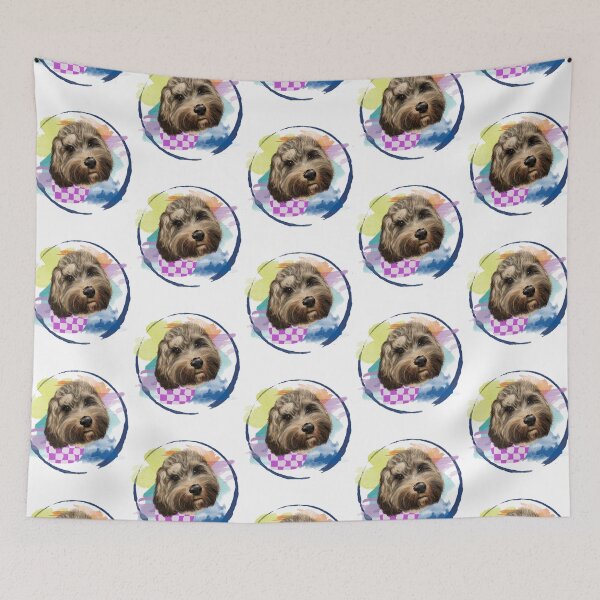 Item preview, Cockapoo illustration, Cute Cockapoo, Groovy Cockapoo Art designed and sold by CEB1700.