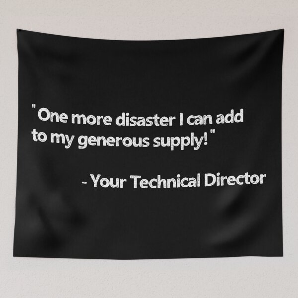Item preview, Love, Your Technical Director designed and sold by Theatre Thoughts.