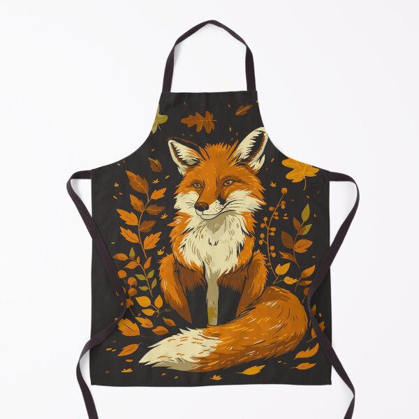 Item preview, Fox Fall Autumn Foliage designed and sold by Wild-Co.