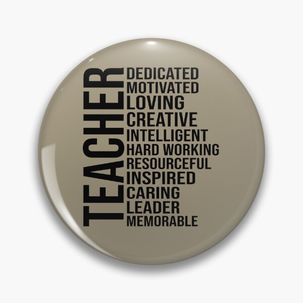 Item preview, Motivational Teacher designed and sold by UniqVibe.