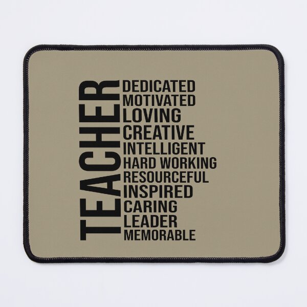 Item preview, Motivational Teacher designed and sold by UniqVibe.