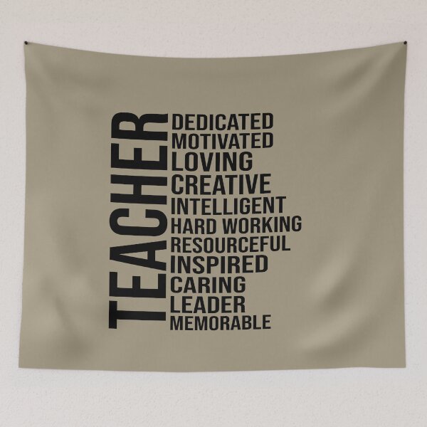 Item preview, Motivational Teacher designed and sold by UniqVibe.