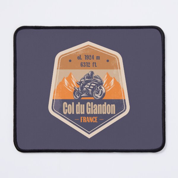 Item preview, Col du Glandon France Motorcycling Mountain Design designed and sold by CynthiaGraphics.